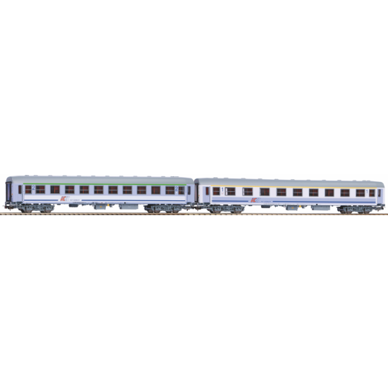 PIKO 97304 , Zestaw 2 wagonów osobowych 1 i 2 klasa Intercity typ 111A , H0